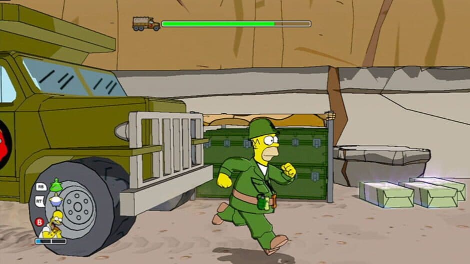 Скриншот 1 из The Simpsons Game