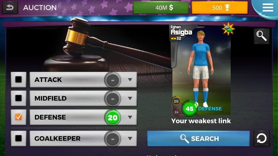 Скриншот 1 из Women's Soccer Manager