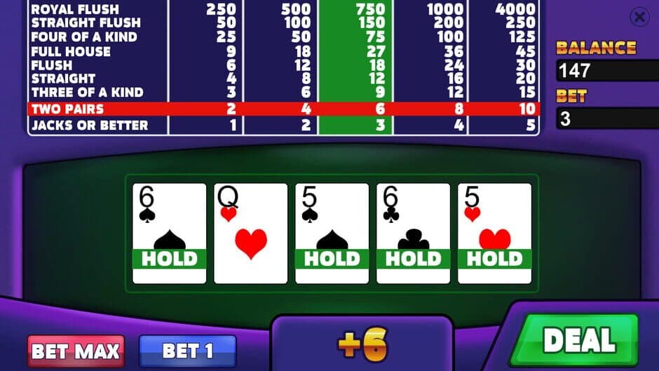 Скриншот 4 из Royal Casino: Video Poker