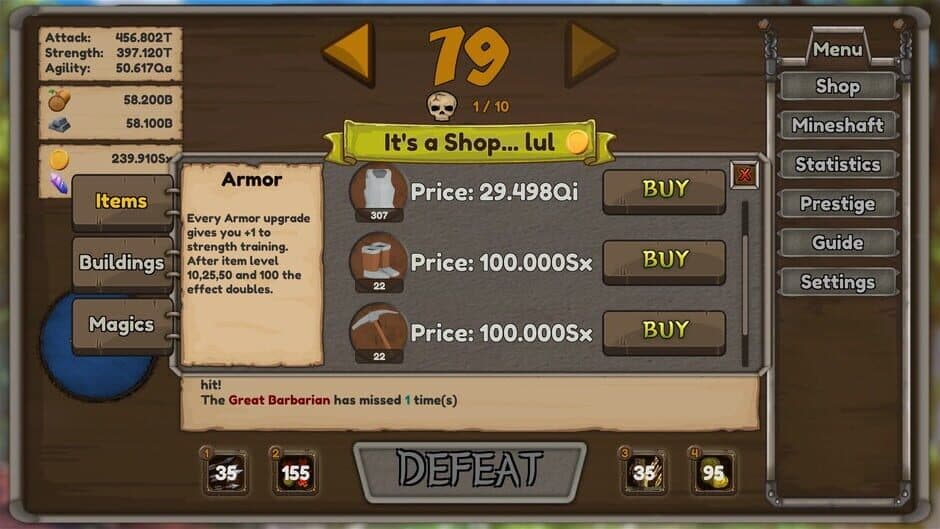 Скриншот 1 из Idle Hunter