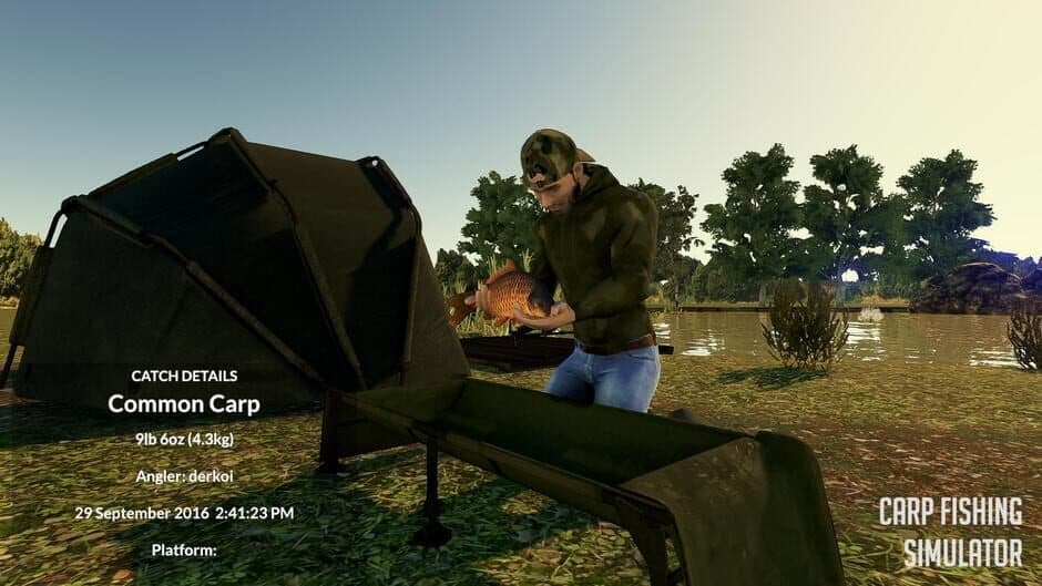 Скриншот 2 из Carp Fishing Simulator