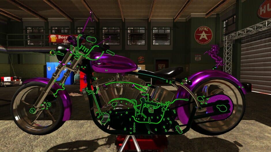 Скриншот 3 из Motorbike Garage Mechanic Simulator