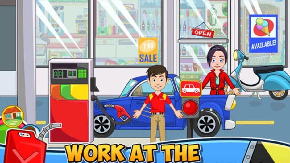 Скриншот 6 из My Town: Car (wash, fix & drive cars)
