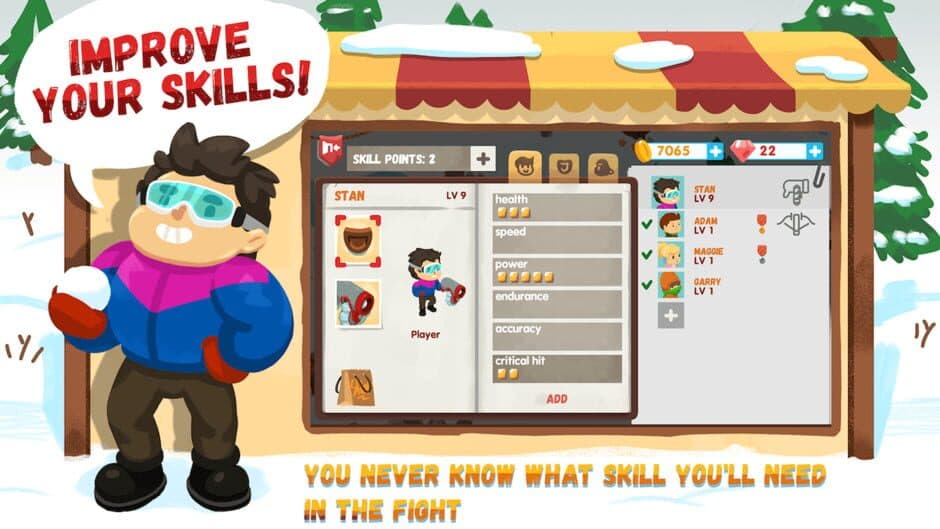 Скриншот 2 из Snowicks: Snow Battle