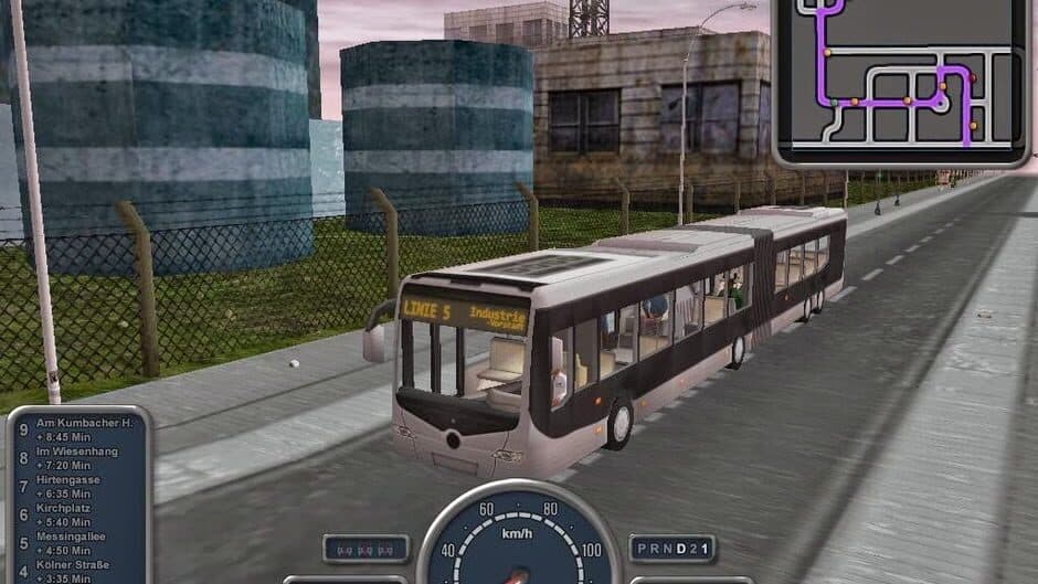 Скриншот 1 из Bus Simulator 2008