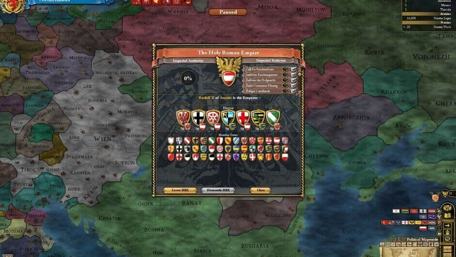 Скриншот 1 из Europa Universalis III: Divine Wind