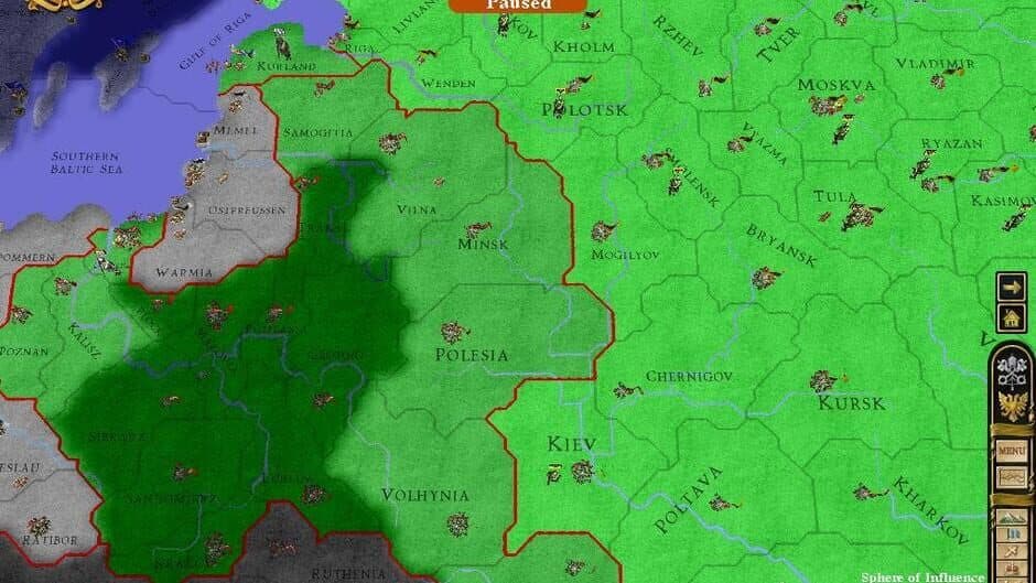 Скриншот 2 из Europa Universalis III: Heir to the Throne