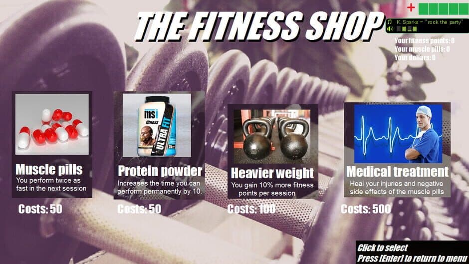 Скриншот 7 из Fitness Simulator