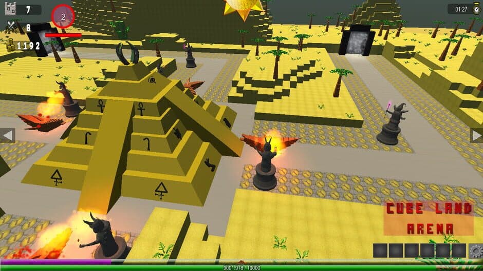 Скриншот 1 из Cube Land Arena