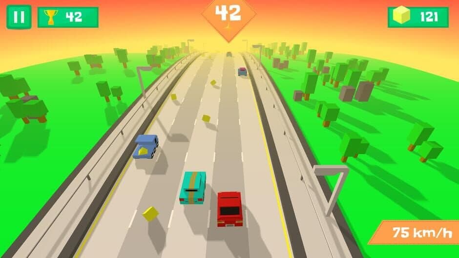 Скриншот 6 из Pixel Traffic: Highway Racing