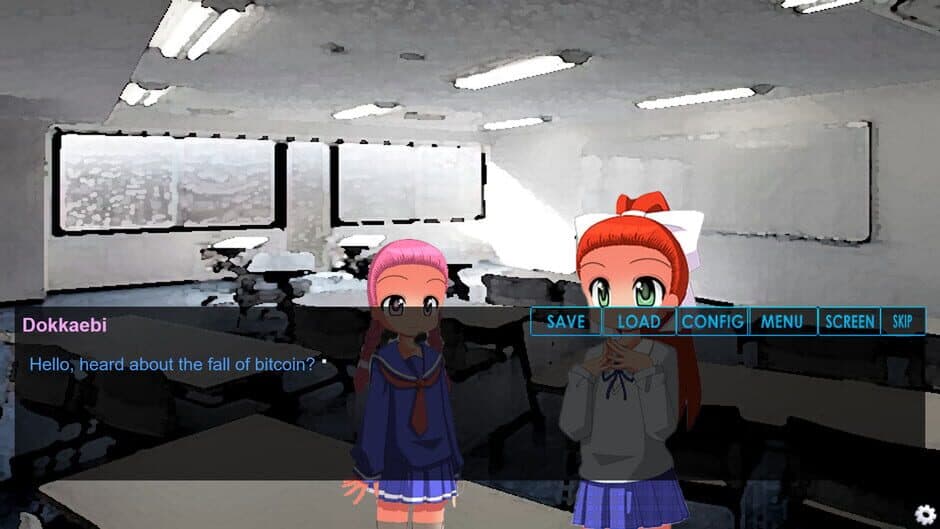 Скриншот 4 из Crypto Girl: The Visual Novel