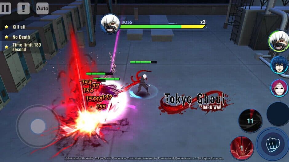 Скриншот 3 из Tokyo Ghoul: Dark War