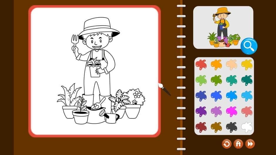 Скриншот 3 из My Coloring Book: Professions