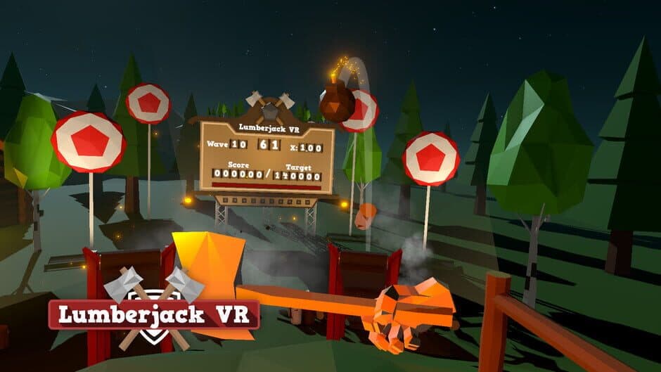 Скриншот 1 из Lumberjack VR