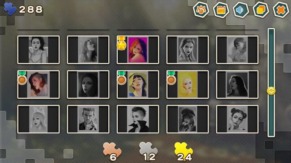 Скриншот 4 из Pleasure Puzzle: Portrait