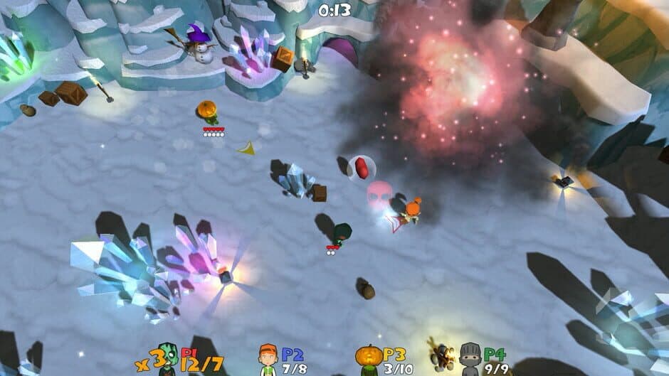 Скриншот 2 из Super Snow Fight