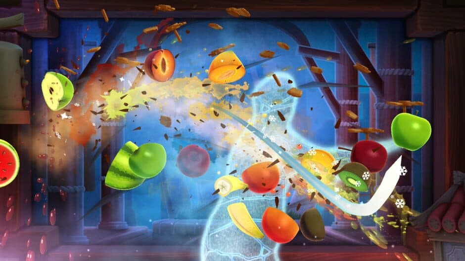 Скриншот 4 из Fruit Ninja Kinect 2