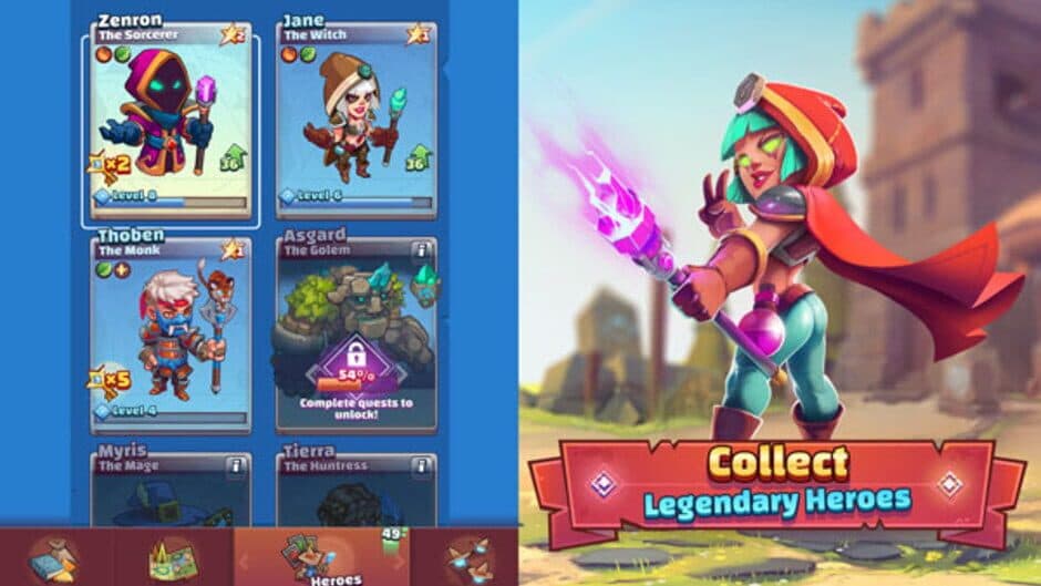Скриншот 1 из Super Spell Heroes