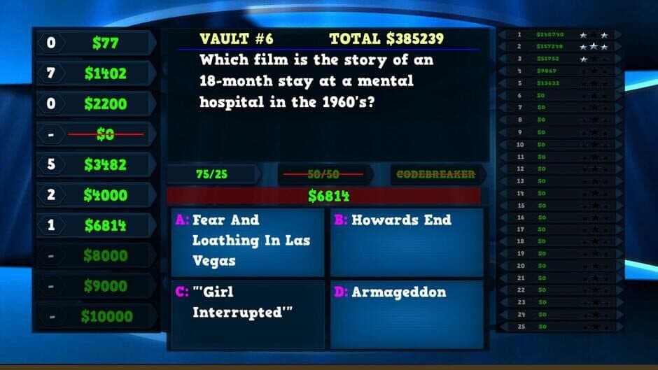 Скриншот 2 из Trivia Vault: Movie Trivia