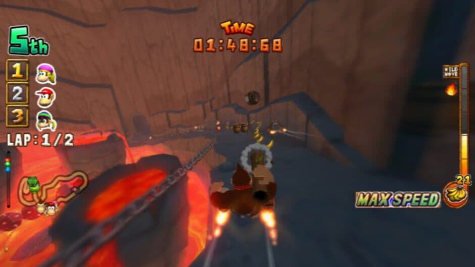 Скриншот 11 из Donkey Kong Barrel Blast