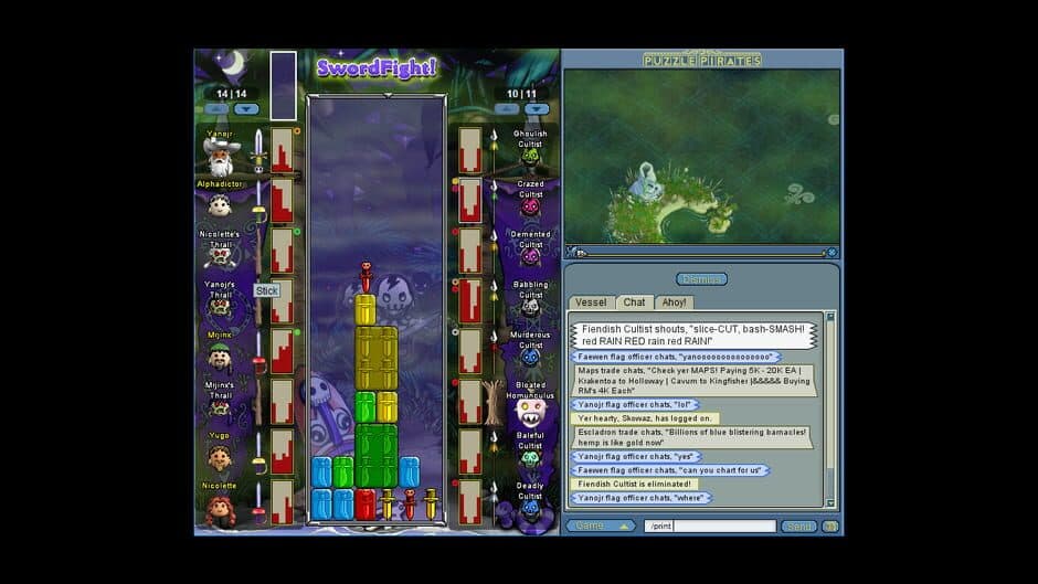Скриншот 2 из Puzzle Pirates: Dark Seas