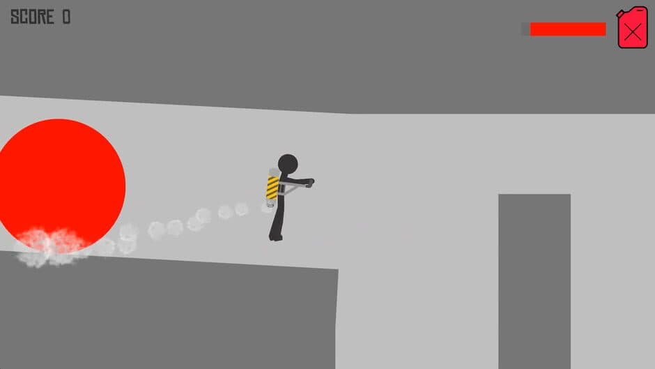 Скриншот 1 из Stickman Jetpack