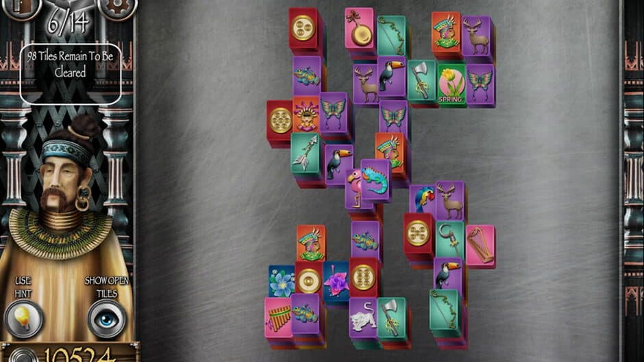 Скриншот 4 из Mahjong Masters: Temple of the Ten Gods