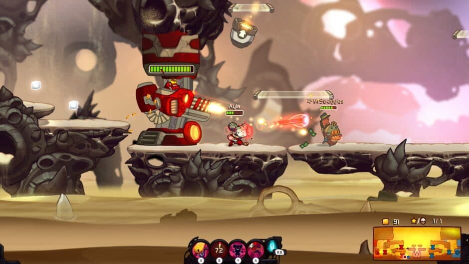 Скриншот 8 из Fully Loaded Collector's Pack - Awesomenauts Assemble! Game Bundle