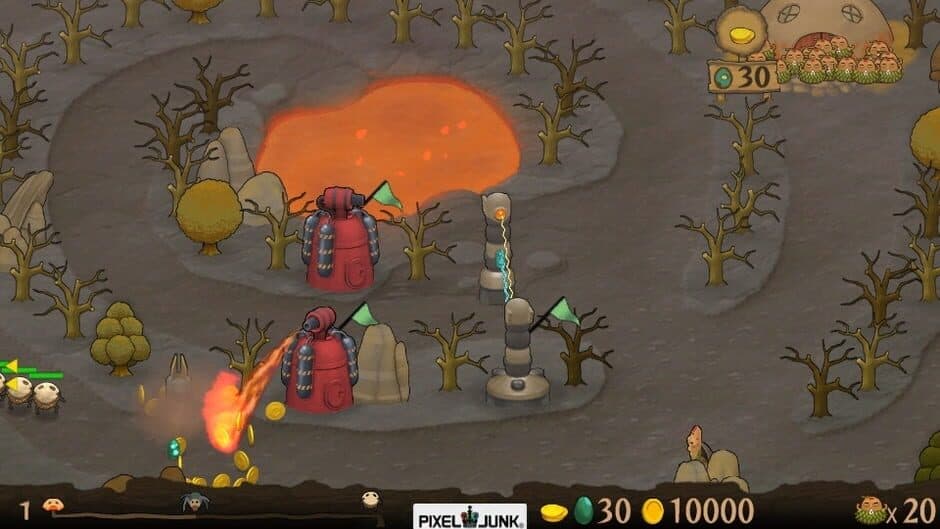 Скриншот 1 из PixelJunk Monsters Ultimate HD