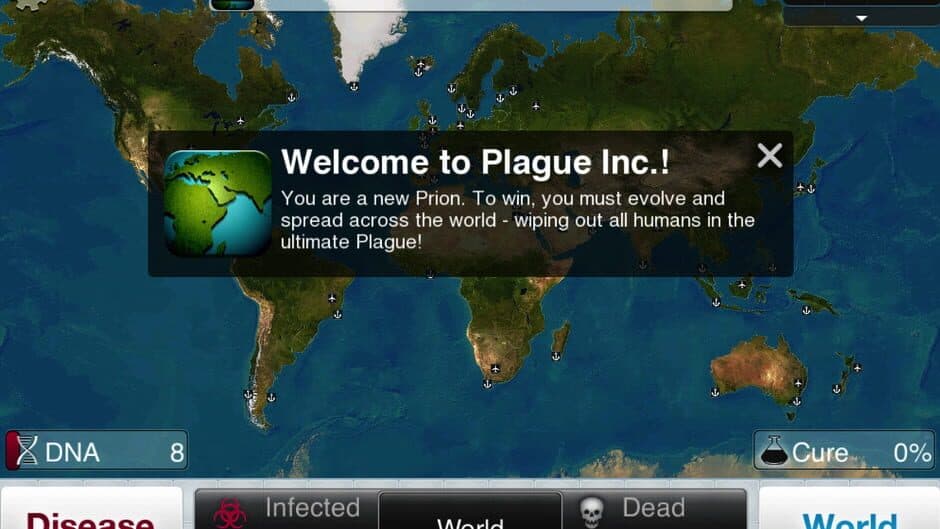 Скриншот 2 из Plague Inc.