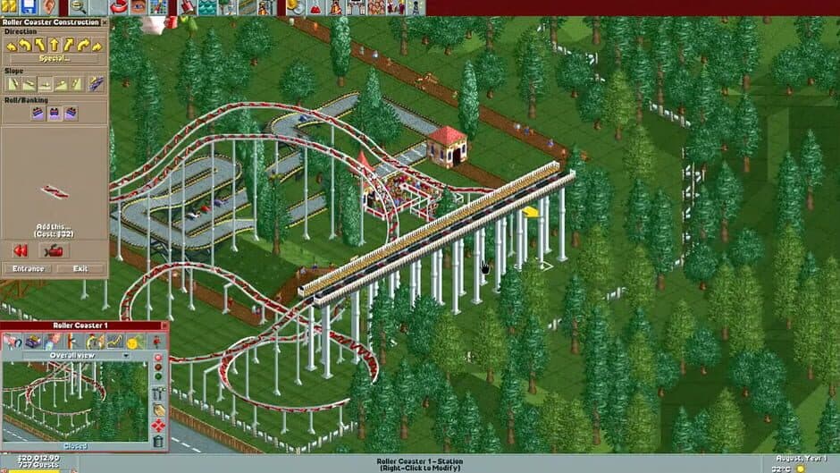 Скриншот 5 из RollerCoaster Tycoon