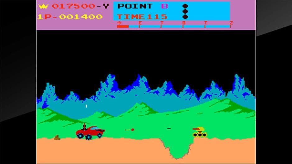 Скриншот 5 из Arcade Archives: Moon Patrol