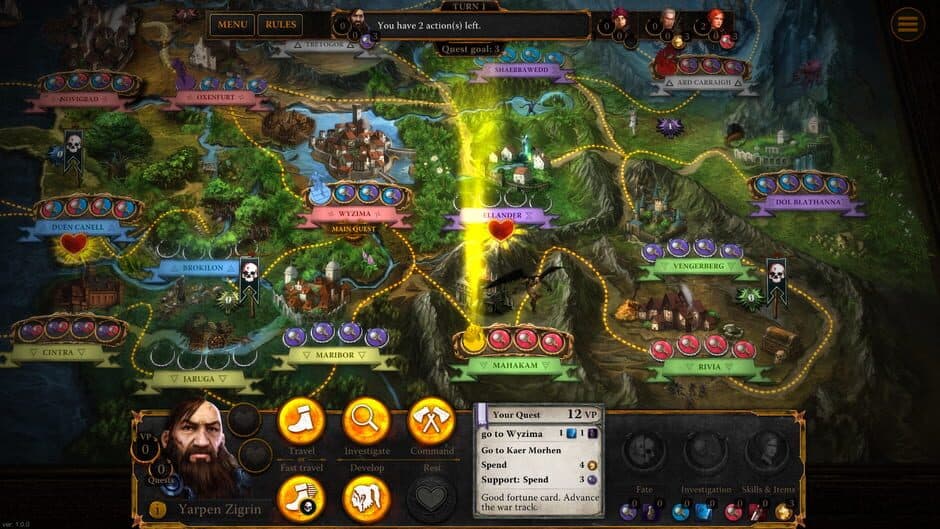 Скриншот 2 из The Witcher: Adventure Game