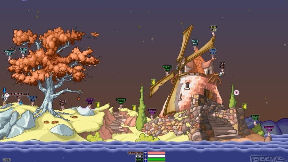 Скриншот 1 из Worms 2
