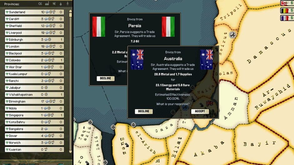 Скриншот 1 из Hearts of Iron II