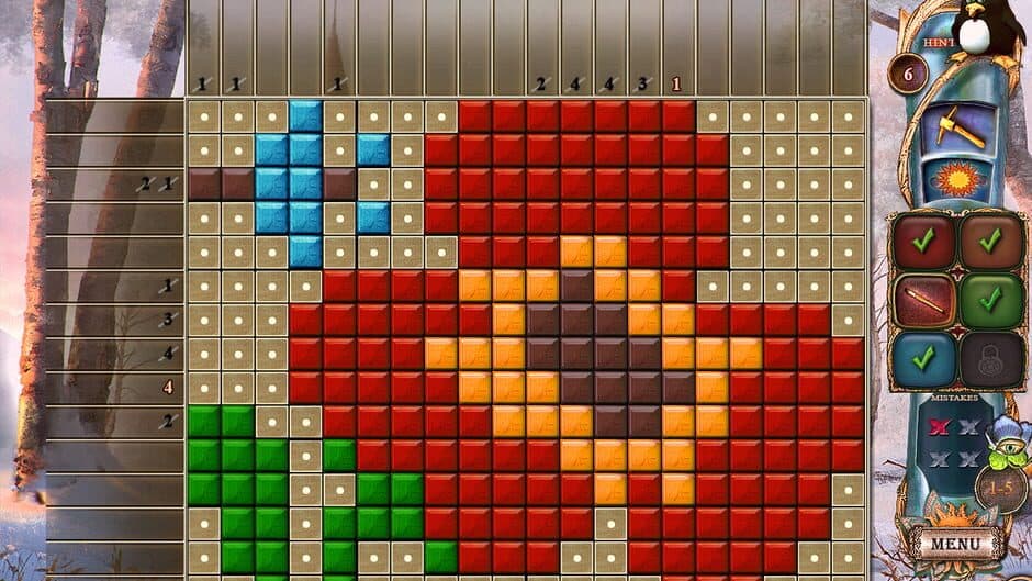 Скриншот 5 из Fantasy Mosaics 22: Summer Vacation
