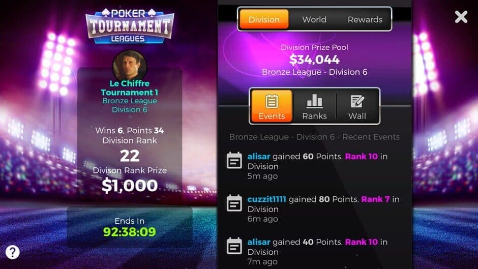 Скриншот 10 из Downtown Casino: Texas Hold'em Poker