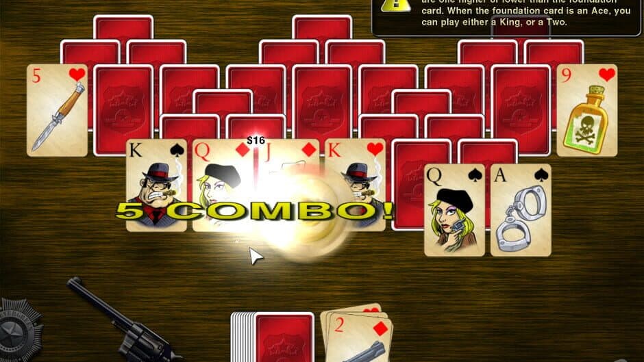 Скриншот 4 из Crime Solitaire 2: The Smoking Gun
