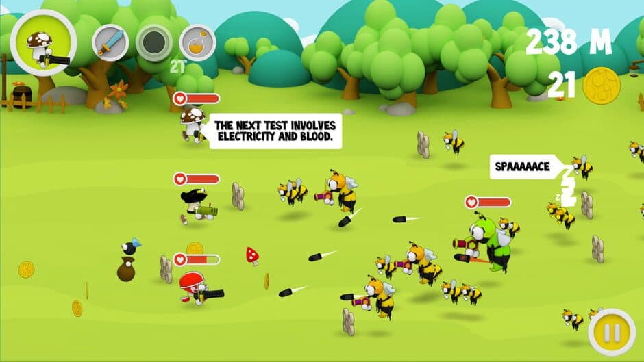 Скриншот 3 из Wacky Spores: The Chase