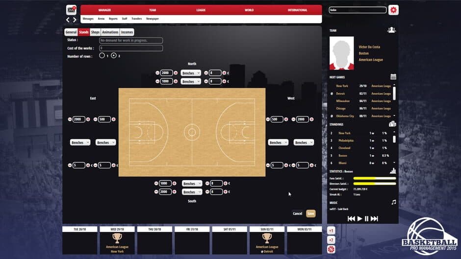 Скриншот 3 из Basketball Pro Management 2015