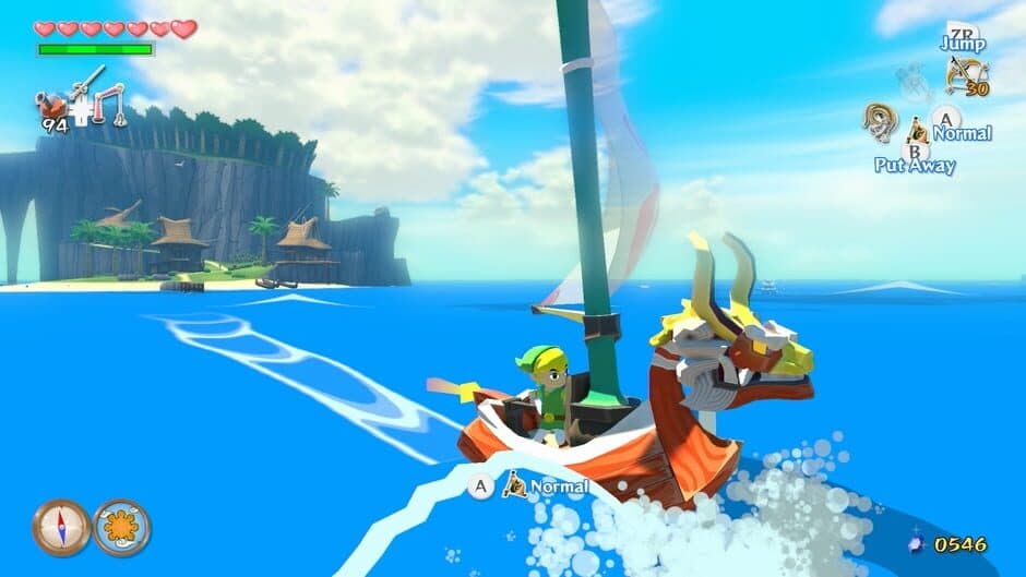 Скриншот 2 из The Legend of Zelda: The Wind Waker HD