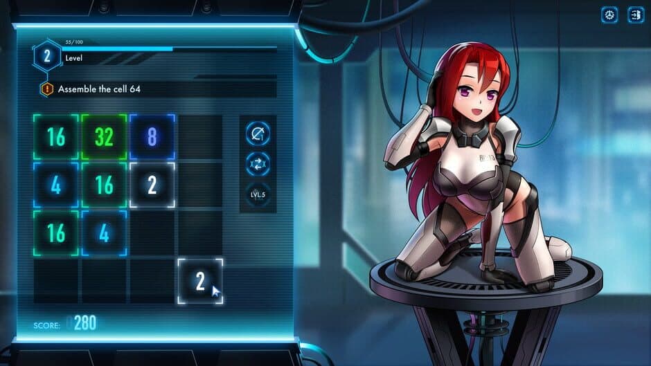 Скриншот 1 из Iron Ladies 2048