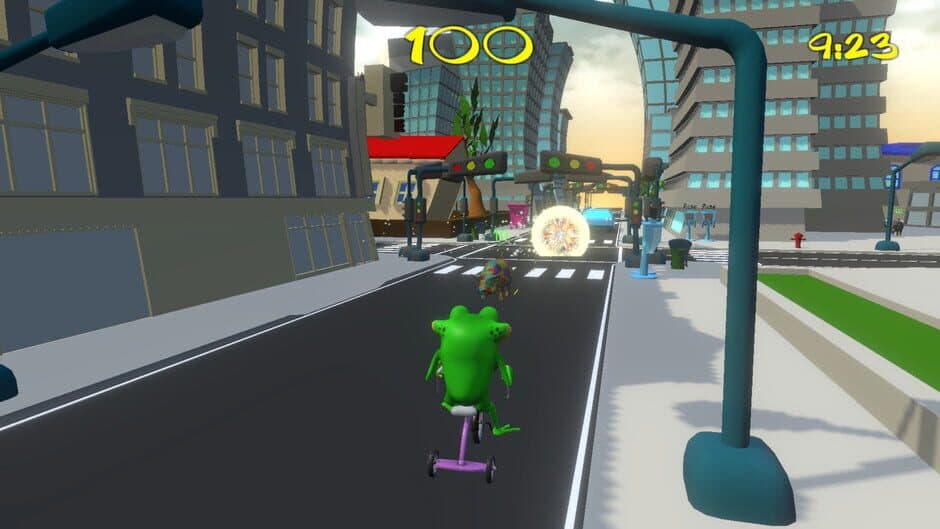 Скриншот 1 из Impossible Fighter Frog