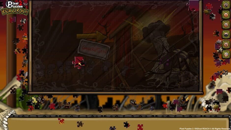 Скриншот 3 из Pixel Puzzles 2: Radical Roach