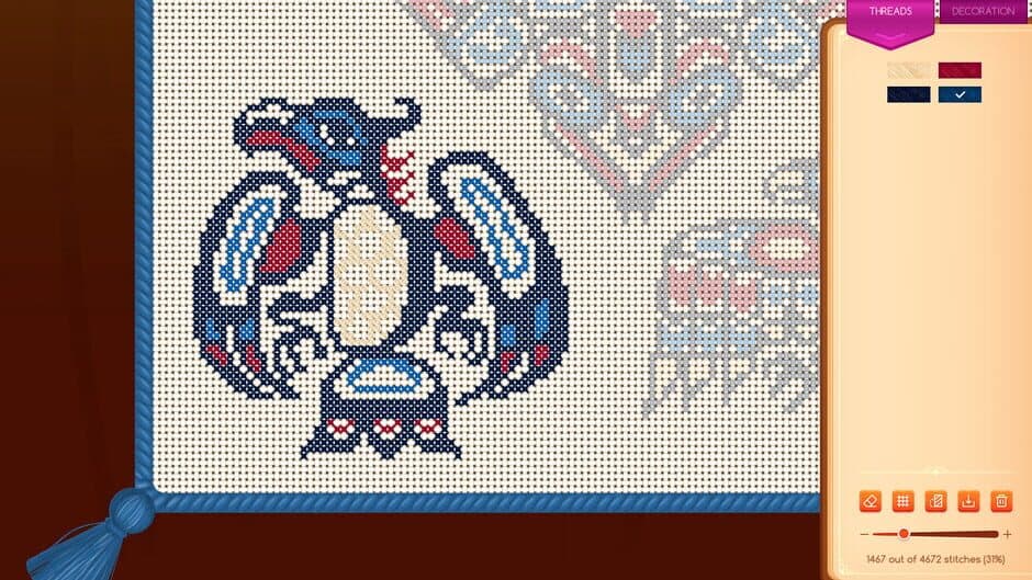 Скриншот 6 из Cross-Stitch Puzzle