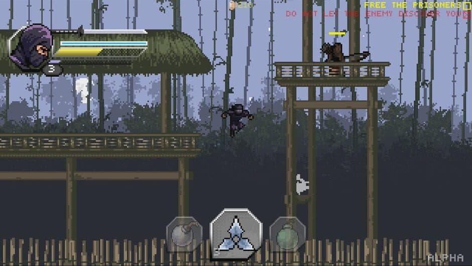 Скриншот 1 из Pixel Shinobi: Nine demons of Mamoru