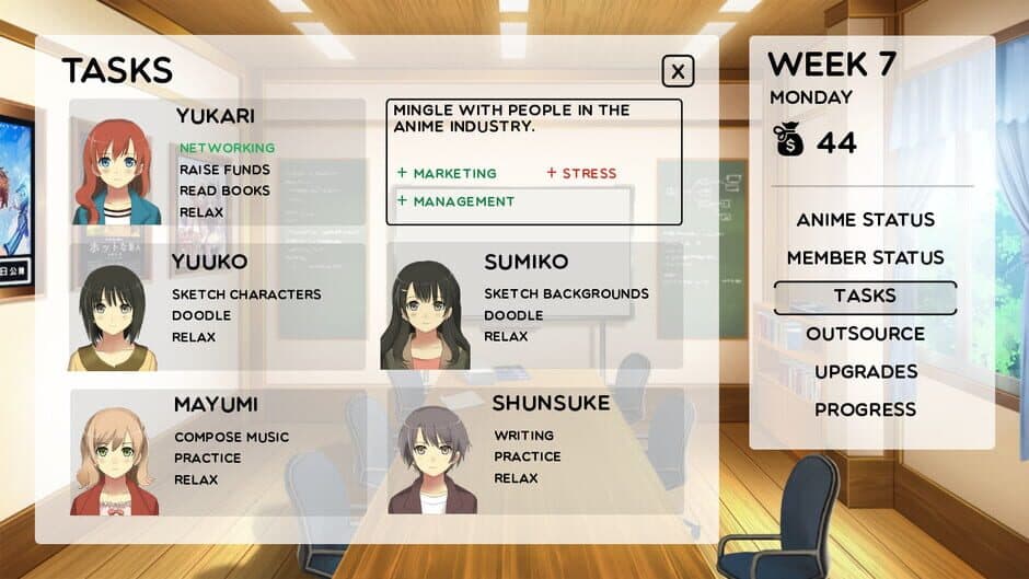 Скриншот 10 из Anime Studio Simulator