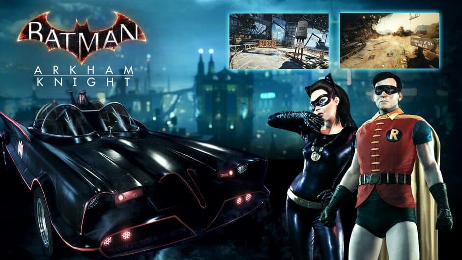 Скриншот 1 из Batman: Arkham Knight - Batman Classic TV Series Batmobile Pack