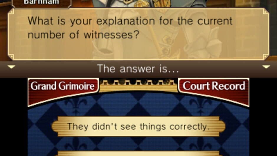 Скриншот 4 из Professor Layton vs. Phoenix Wright: Ace Attorney