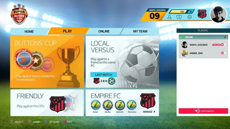 Скриншот 3 из Super Button Soccer